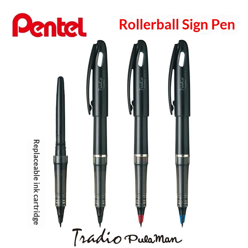 Pentel Pen Sign Pen - Pena Tanda Tangan Eksekutif Pentel Tradio