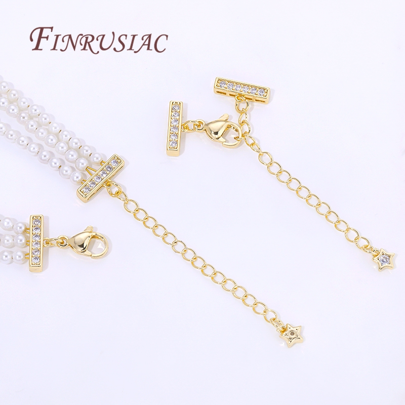 Konektor Kalung Mutiara 3 Bari - Pearl Trim Chain ulasan dan harga