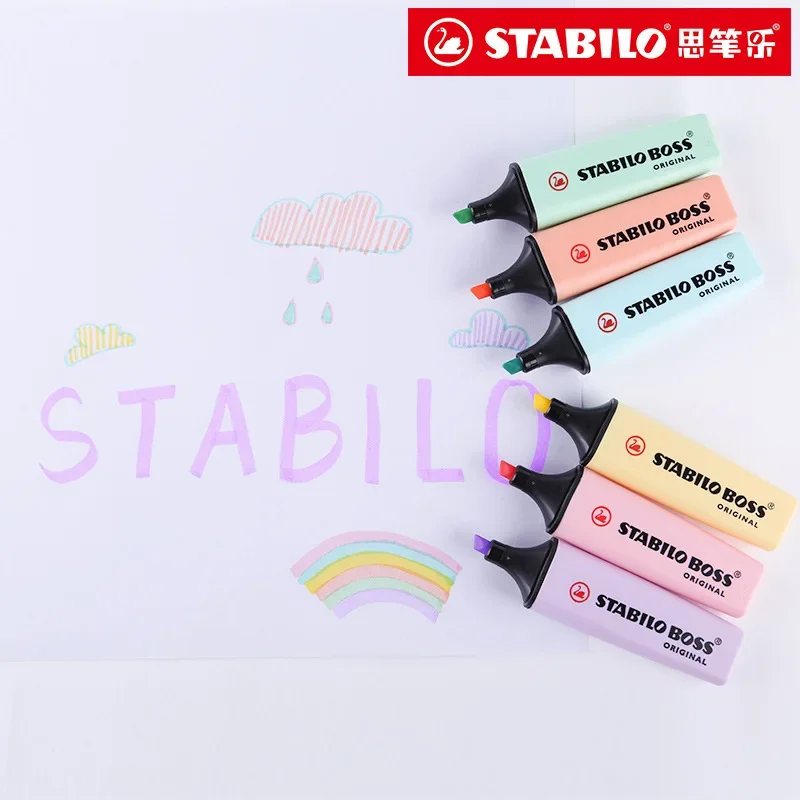 6 Warna STABILO BOSS Spidol Wa - Stabilo Marker Boss ulasan dan harga