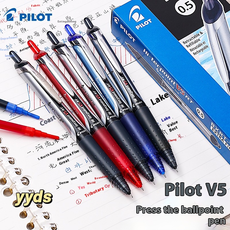 Pena Gel Pilot Precise V5 RT d - Pilot Pen V5 ulasan dan harga