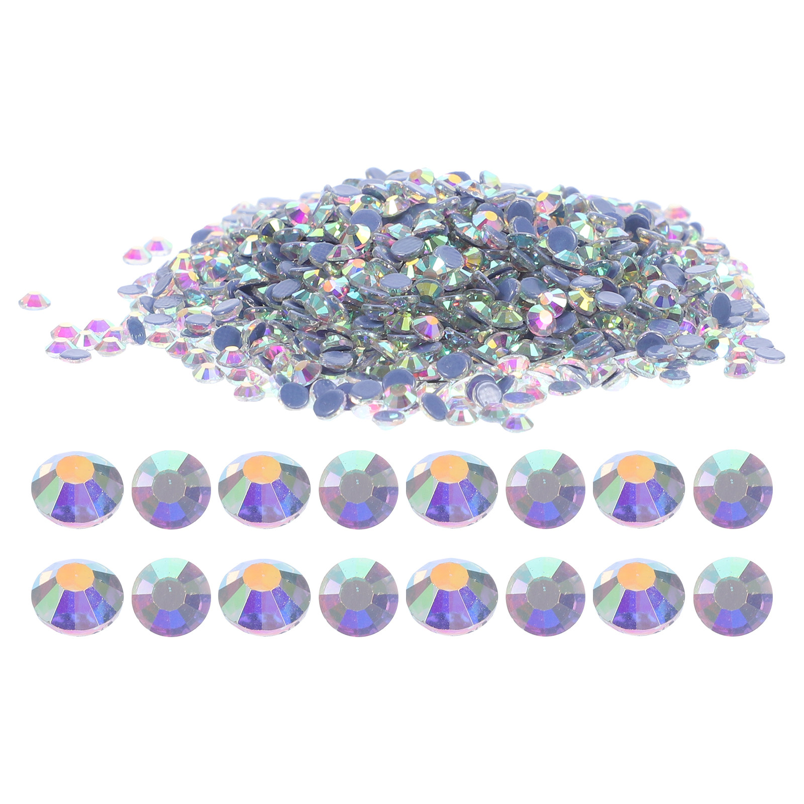 2880 buah Batu Rhinestone Hot  - Embellishment Glue Craft ulasan dan harga