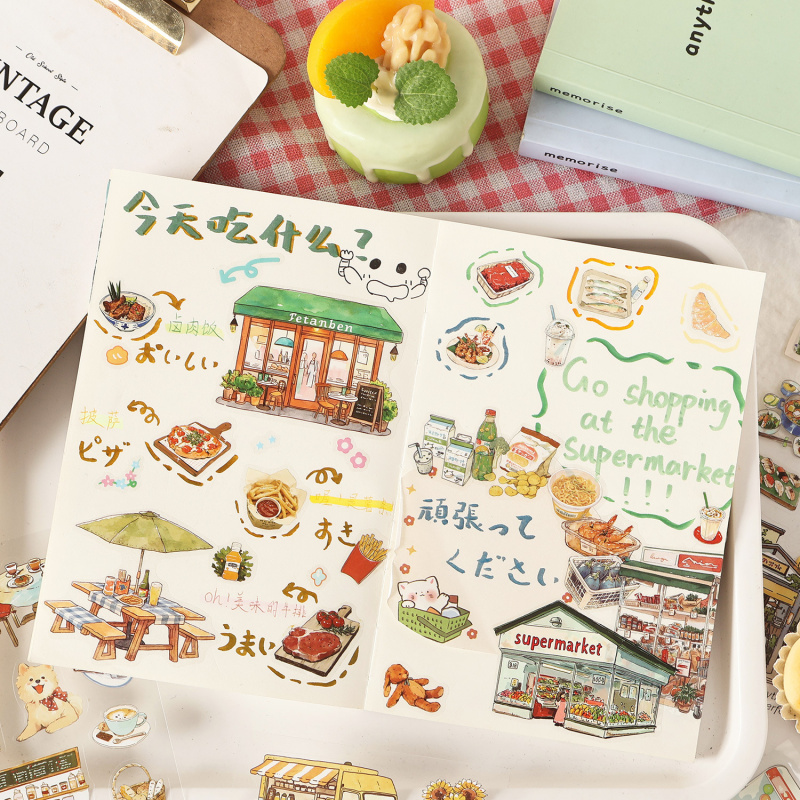 20 Buah/Lot Stiker Die-Cut den - Embellishments For Scrapbooking ulasan dan harga